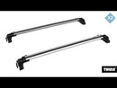 Barras de techo Thule AUDI Q7 17-25 (Edge) ALUMINIO