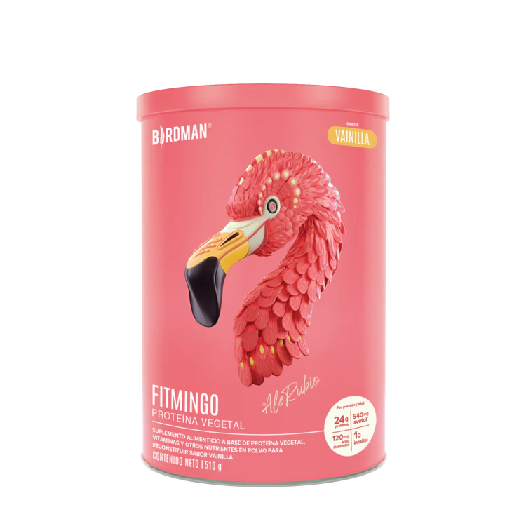 Fitmingo Proteina Birdman Vainilla 510 g