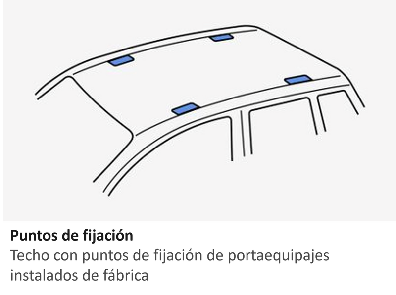 Barras de techo Thule BMW Serie 5 17-23 (Evo) ALUMINIO