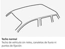 Barras de techo Thule WingBar Evo Audi A5 Sportback 17-24