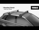 Barras de techo Thule AUDI A5 Sportback 17-24 (Evo) ALUMINIO