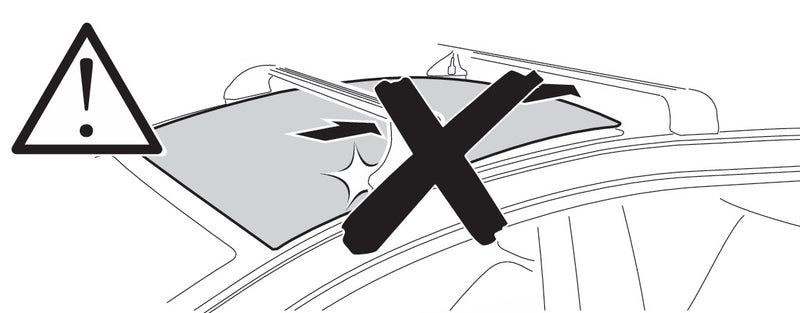 Barras de techo Thule HYUNDAI Santa FE 19-24 (Edge) NEGRO - Black Horse Mx