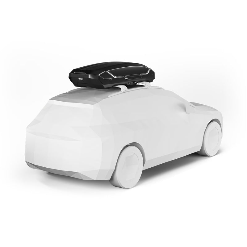 Caja Portaequipaje Thule Motion 3 L Negra - Black Horse Mx