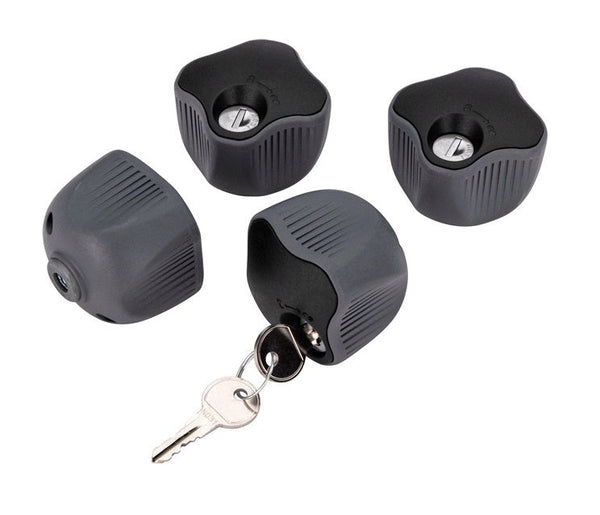 Perillas Thule de seguridad KNOB WITH LOCK - Black Horse Mx