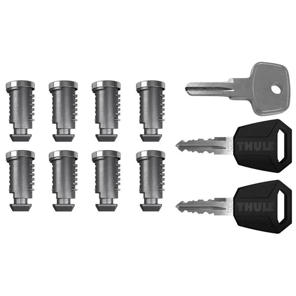 Juego de 8 cerraduras Thule One Key - Black Horse Mx