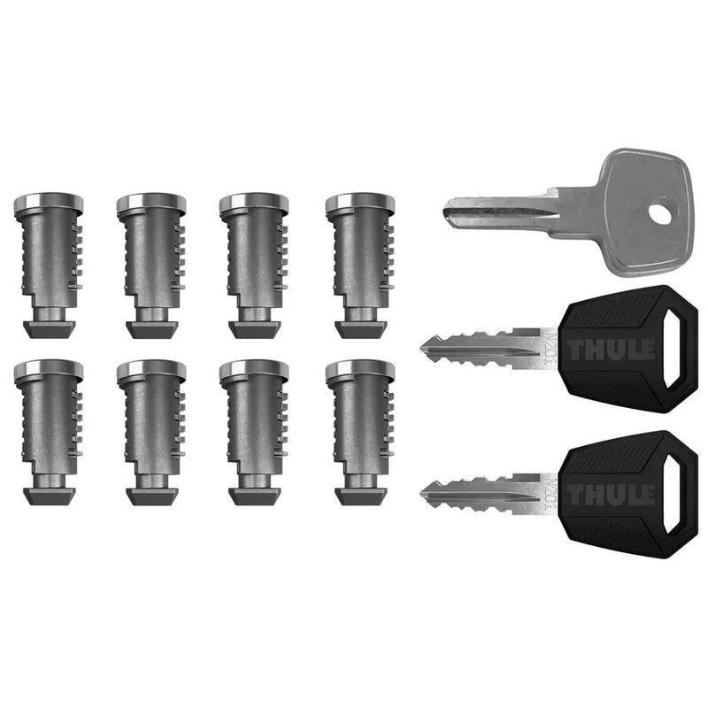 Juego de 8 cerraduras Thule One Key - Black Horse Mx