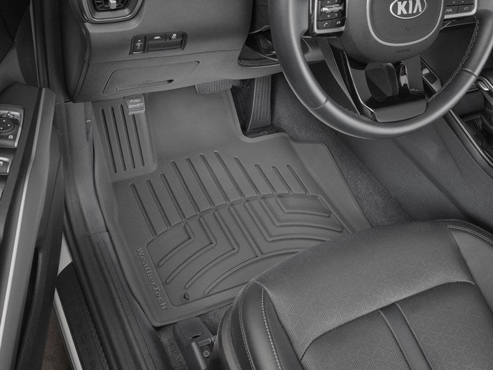 Tapetes WeatherTech Kia Sorento 21-25 1a Fila NEGRO HP - Black Horse Mx